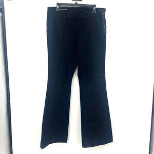 Ann Taylor Extra Dark Flare Leg Jeans Women's Size 12